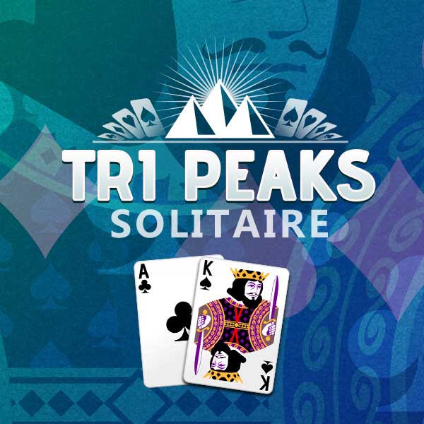 free ride games tri tripeaks solitaire